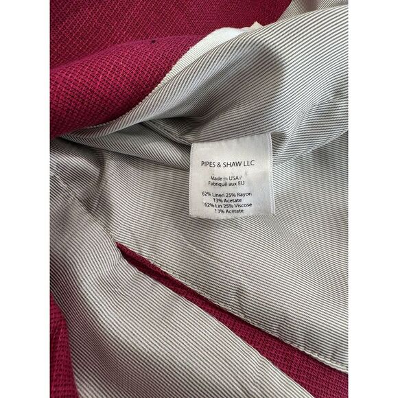 Veronica Beard Dickey Linen Blend Blazer Jacket Women's Size 0 - Picture 11 of 12